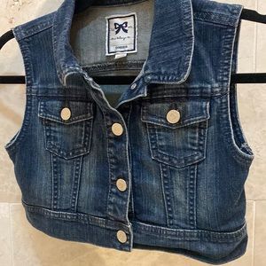 Gymboree Size 7-8 Vintage Denim Vest